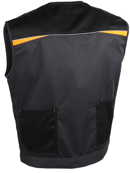 GOIA - GILET DE TRAVAIL. POLYESTER/COTON (65/35). 245 G/M2.