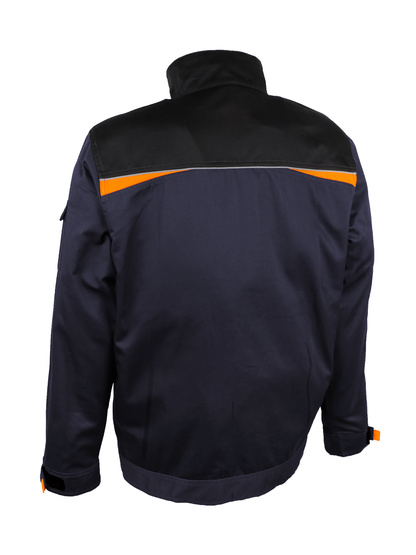 VESTE DE TRAVAIL. POLYESTER/COTON (65/35). 245 G/M2.