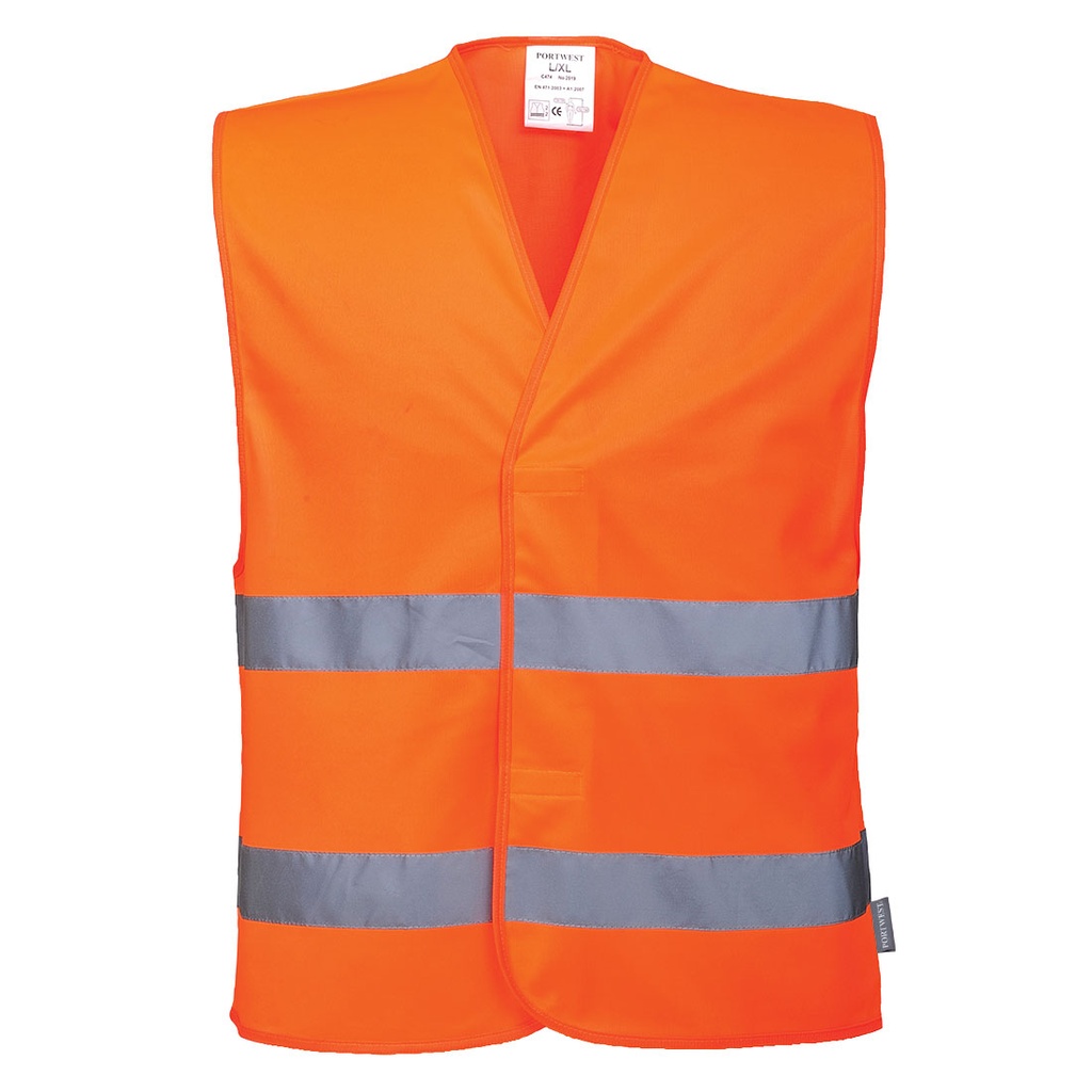 C474 - Gilet Double Bande Orange - PORTWEST