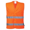 C474 - Gilet Double Bande Orange - PORTWEST