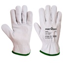 A260 - Gants de protection Driver cuir Oves Gris - PORTWEST