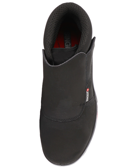CHAUSSURES HAUTES CUIR NUBUCK. S3 HRO SRC