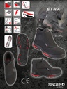 CHAUSSURES HAUTES CUIR NUBUCK. S3 HRO SRC
