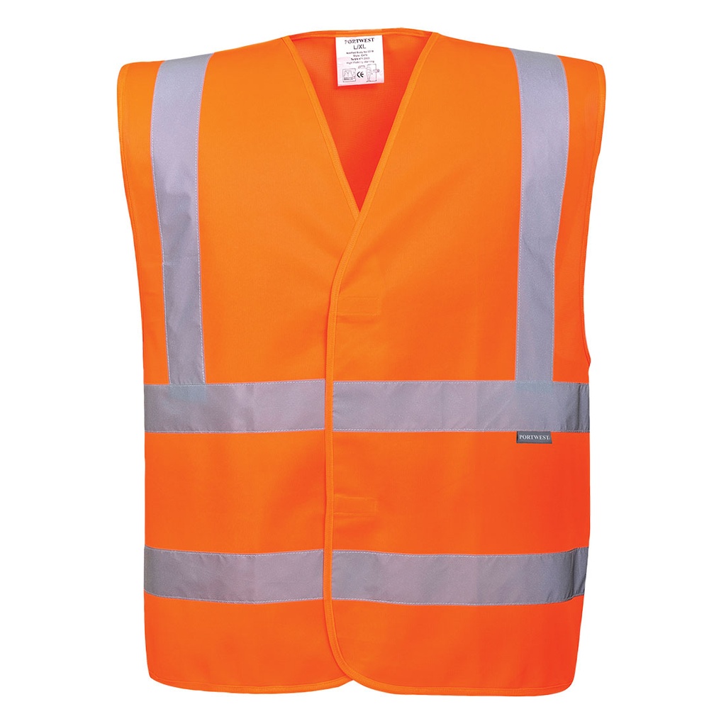 C470 - Gilet Hi-Vis Baudrier & Double Ceinture