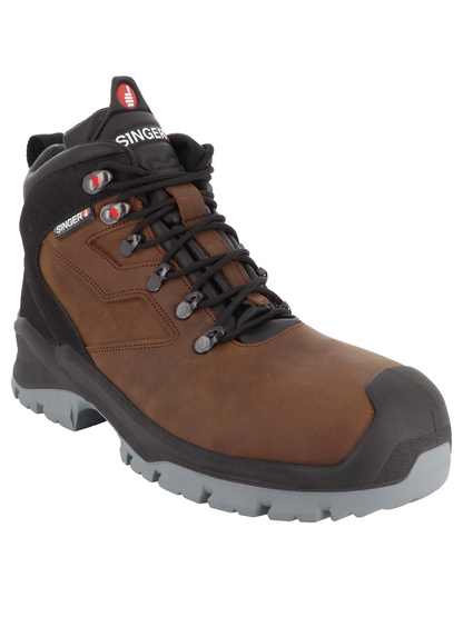 S3 WR SRC. TIGE CUIR NUBUCK HYDROFUGE. CHAUSSANT LARGE - SINGER Safety