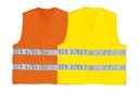 GILP2 - GILET HAUTE VISIBILITÉ POLYESTER - MONTAGE PARALLÈLE