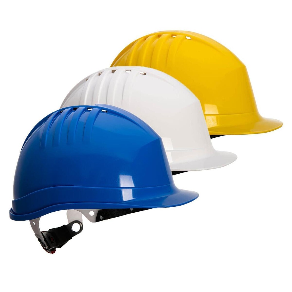 PS62 - Casque de sécurité Expertline (roue à cliquet) Blanc