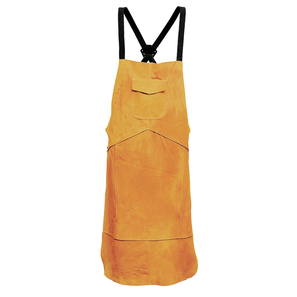 Tablier Soudeur en Cuir Bronze