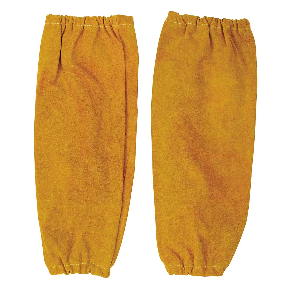 Manchettes Soudures en Cuir Bronze