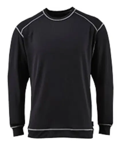 [B153] B153 - Maillot Base Pro antibactérien Noir