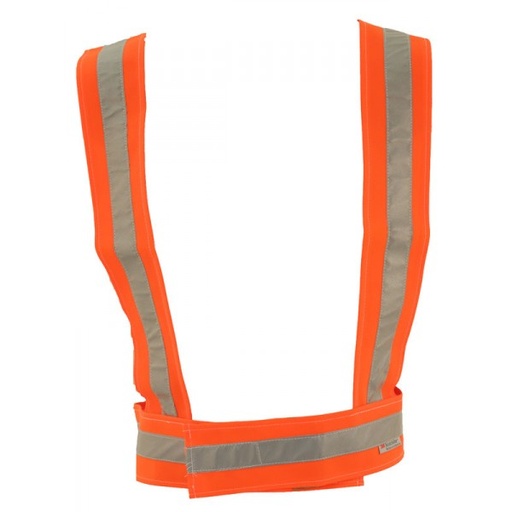 [BAUCE2] BAUCE2 - BAUDRIER DE SIGNALISATION FLUORESCENT EN PU