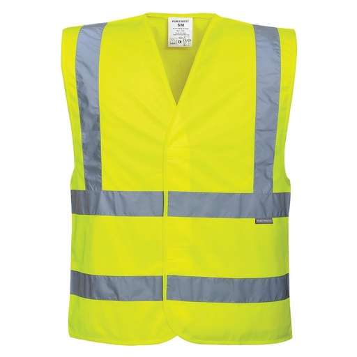 [C470] C470 - Gilet Hi-Vis Baudrier & Double Ceinture