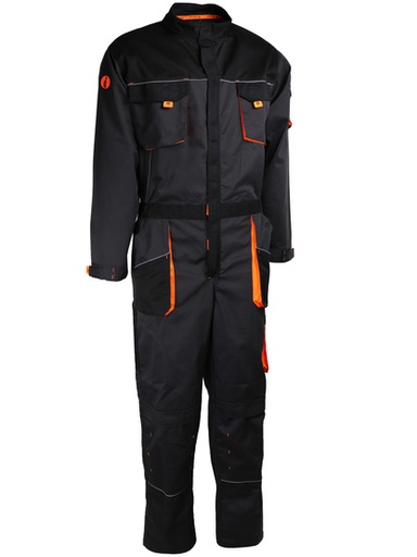 [CORDOUO] CORDOUO - COMBINAISON UN ZIP. POLYESTER/COTON (65/35). 245 GM2