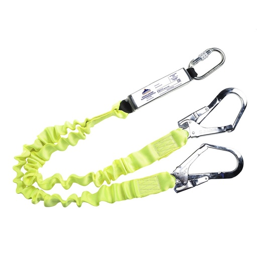 [FP52] FP52 - Longe élastique double avec absorbeur d'énergie
