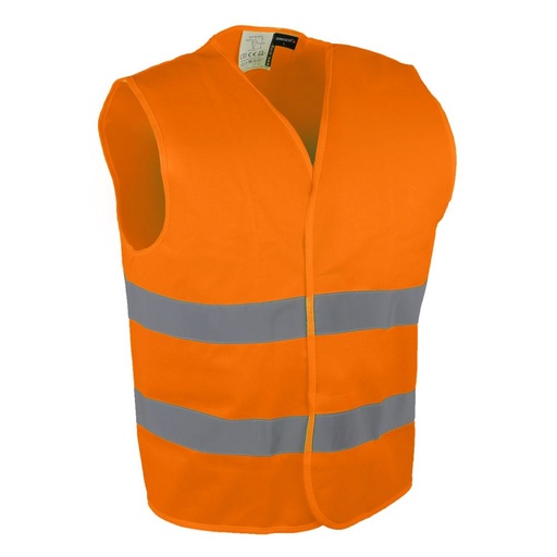 [GILO] GILO - Gilet HAUTE VISIBILITE POLYSTER FERMETURE AUTO-AGRIPPANTE - SINGER Safety