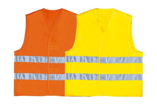 [GILP2] GILP2 - GILET HAUTE VISIBILITÉ POLYESTER - MONTAGE PARALLÈLE