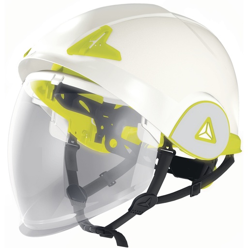 [ONYX] ONYX - CASQUE DE CHANTIER DOUBLE COQUE AVEC VISIÈRE ESCAMOTABLE INTEGRÉE