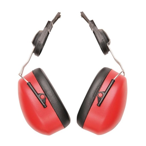 [PW47] PW47 - Coquilles anti-bruit Endurance Clip-On Rouge